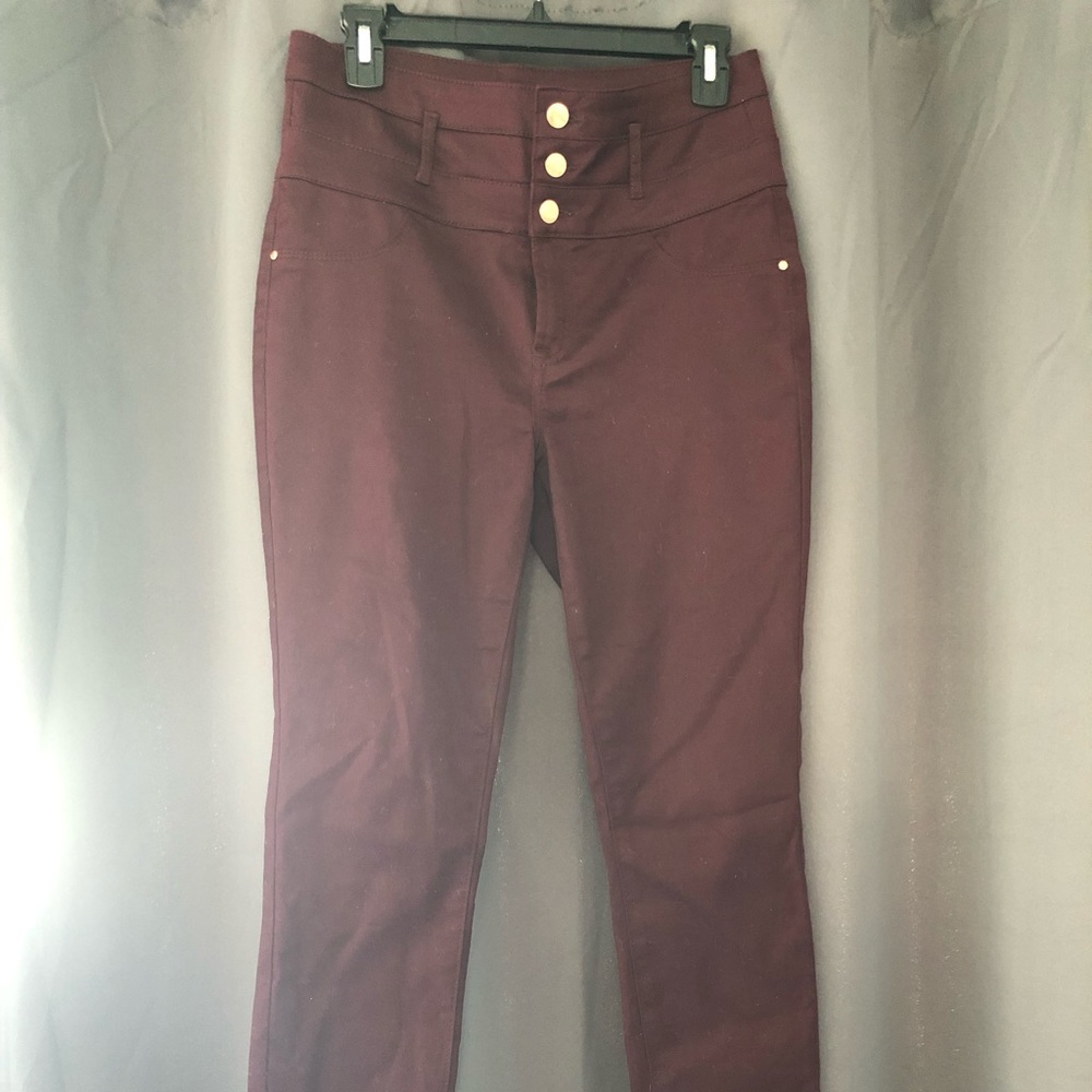 Maroon Charlotte Russe Jeans